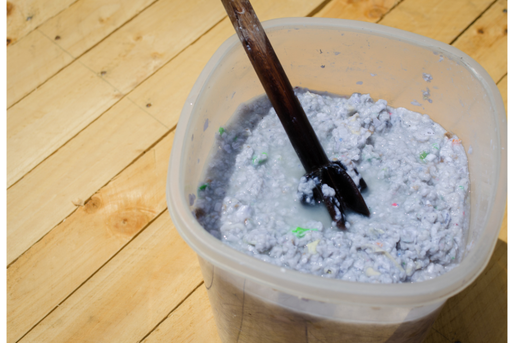 cara membuat bubur kertas